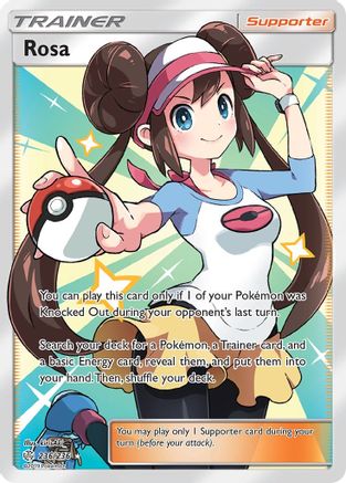Rosa (Full Art) (236) Holofoil - Cosmic Eclipse