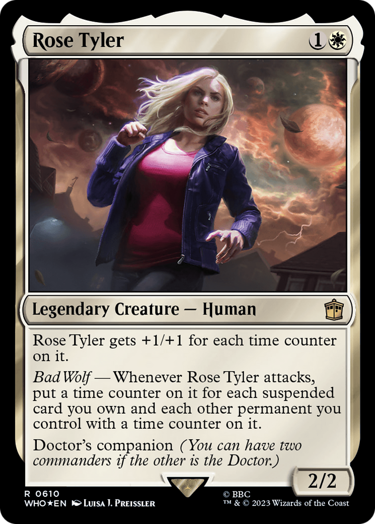 Rose Tyler (610) Surge Foil - Doctor Who
