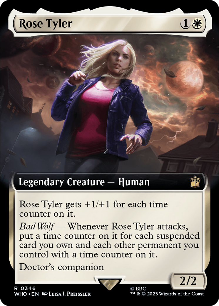 Rose Tyler (Extended Art) (346) Foil - Doctor Who
