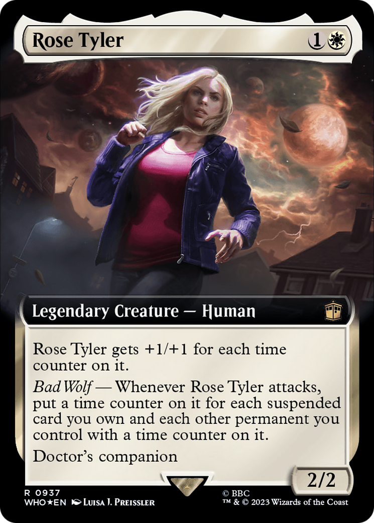 Rose Tyler (Extended Art) (937) Surge Foil - Doctor Who
