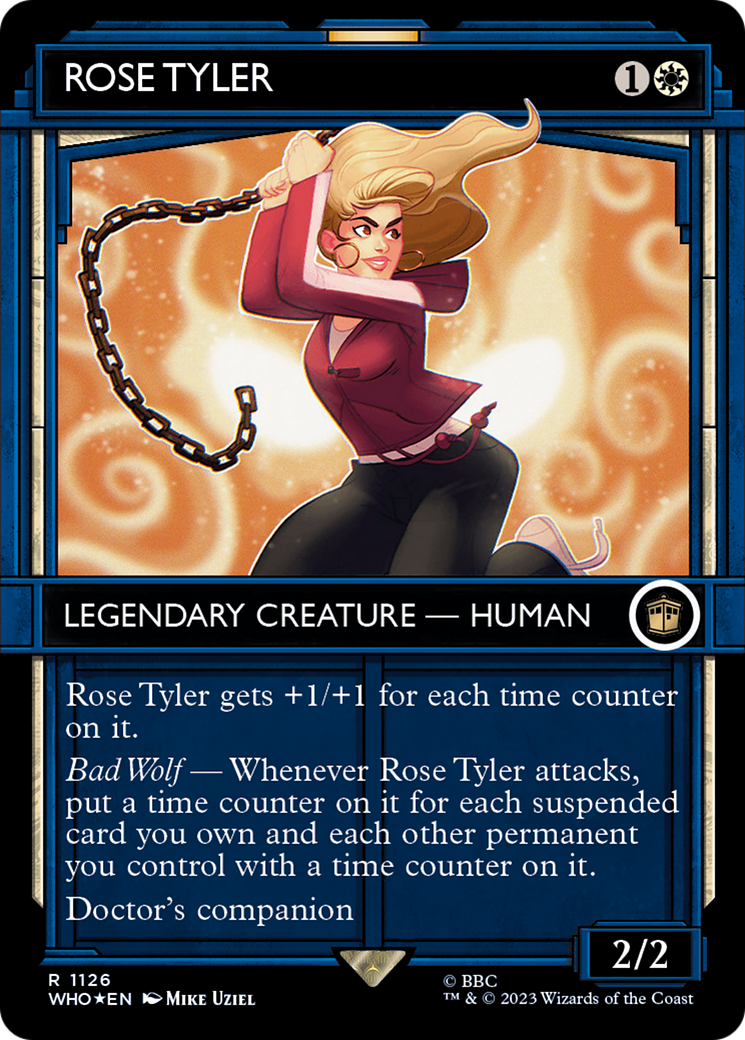 Rose Tyler (Showcase) (1126) Surge Foil - Doctor Who