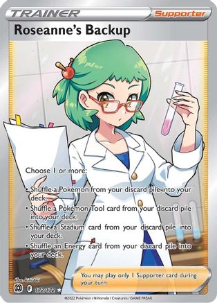 Roseanne's Backup (Full Art) (172) Holofoil - Brilliant Stars