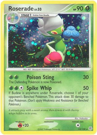 Roserade (13) Reverse Holofoil - Diamond & Pearl