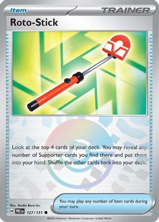 Roto-Stick (Poke Ball Pattern) (127) Reverse Holofoil - Prismatic Evolutions