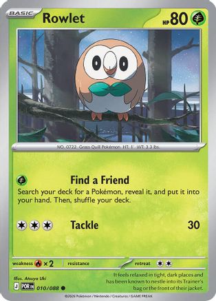 Rowlet (10) - Perfect Order