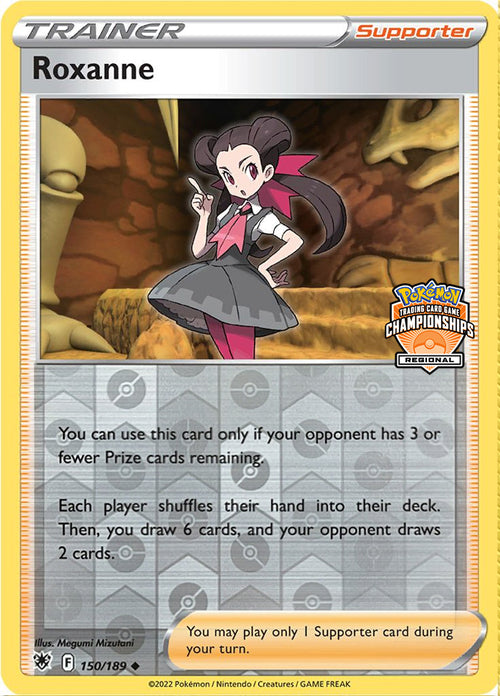 Roxanne (Regional Championships) (150) Reverse Holofoil - League & Championship Cards