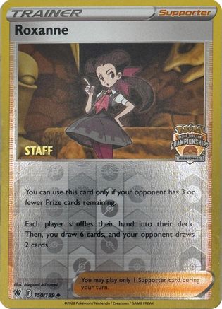 Roxanne (Regional Championships) [Staff] (150) Reverse Holofoil - Astral Radiance