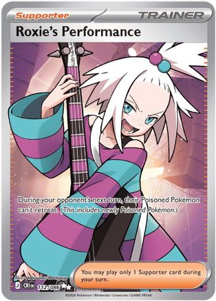 Roxie's Performance (Full Art) (112) Holofoil - Chaos Rising