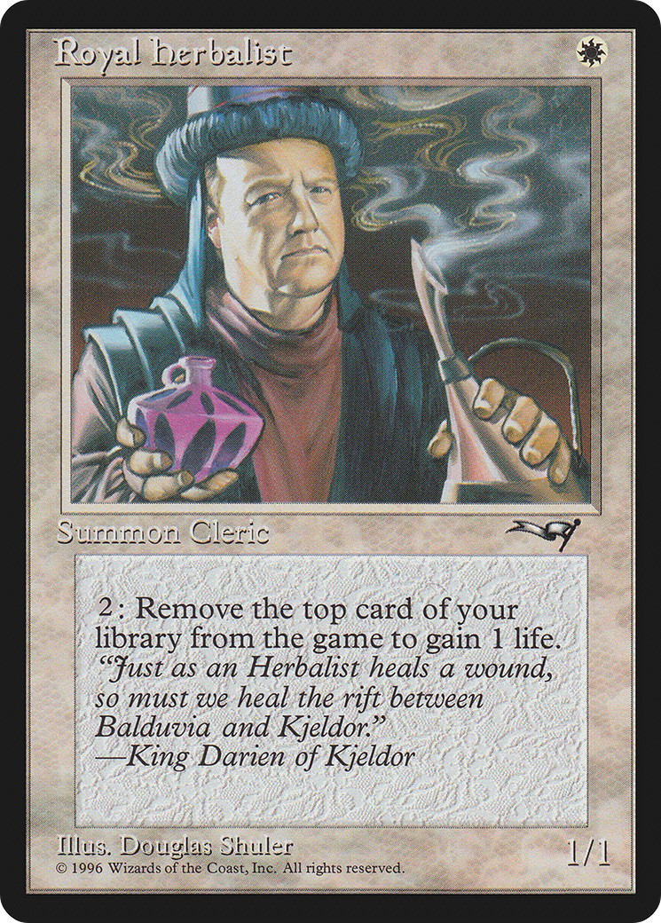Royal Herbalist (a) - Alliances