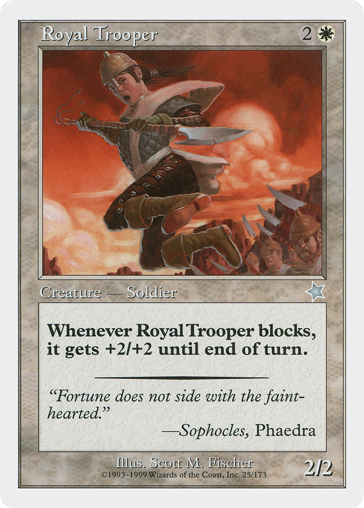 Royal Trooper (025) - Starter 1999