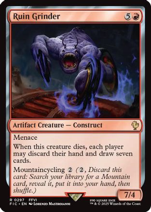 Ruin Grinder (297) Surge Foil - Commander: FINAL FANTASY