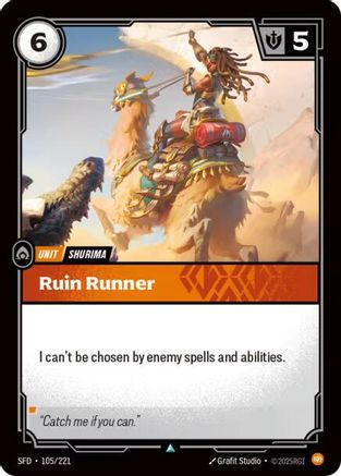 Ruin Runner (105) Foil - Spiritforged
