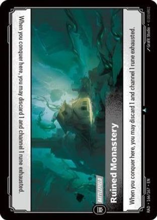 Ruined Monastery (166) Foil - Radiance