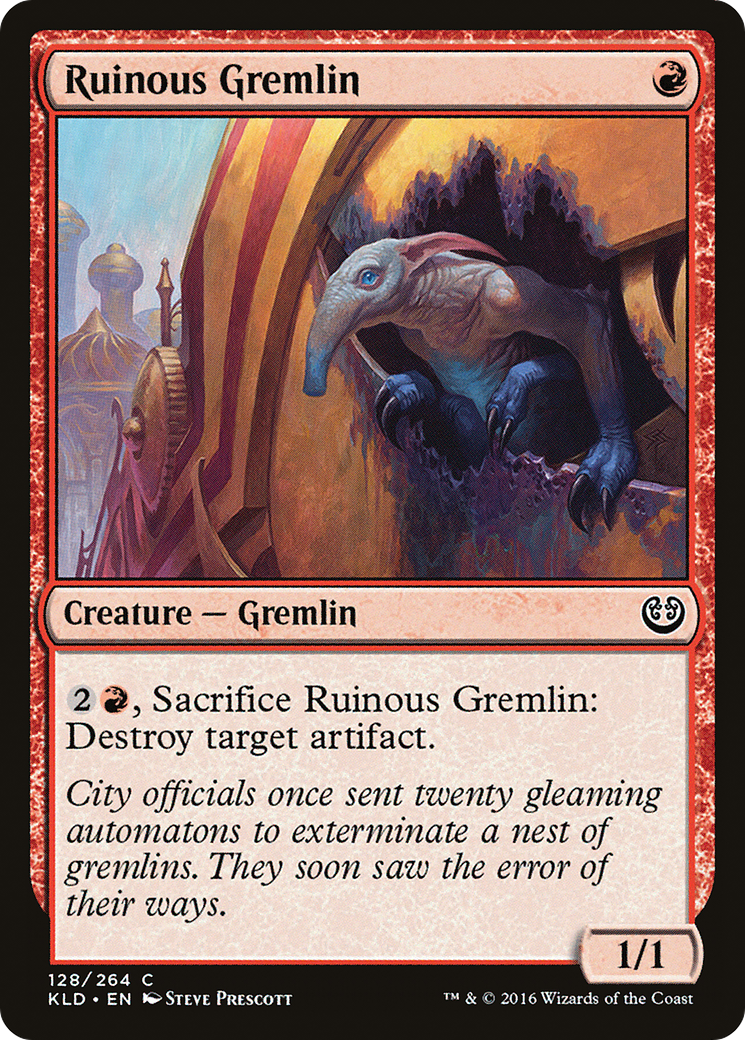 Ruinous Gremlin (128) - Kaladesh