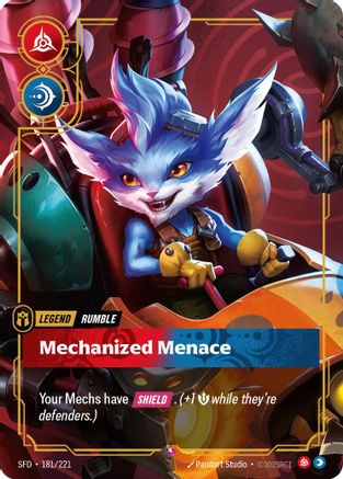 Rumble – Mechanized Menace (181) Foil - Spiritforged