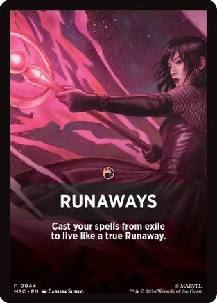 Runaways (Jumpstart Front Card) (044) - Commander: Marvel Super Heroes