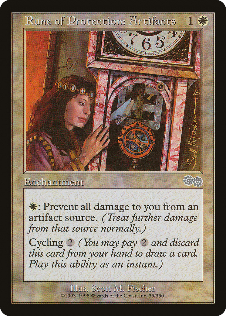 Rune of Protection: Artifacts (035) - Urza's Saga