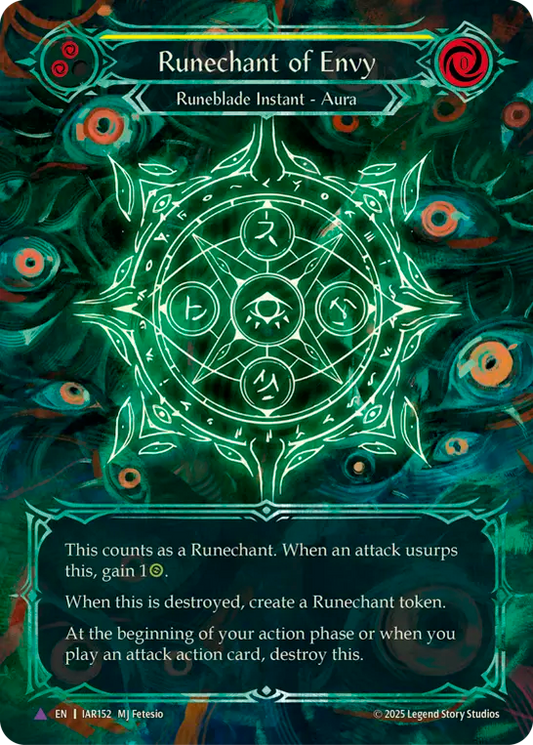 Runechant of Envy (Marvel) (IAR152) Cold Foil - Omens of the Third Age