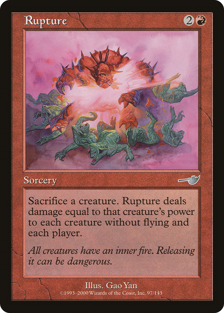 Rupture (097) Foil - Nemesis