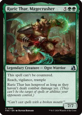 Ruric Thar, Magecrusher (265) Foil - Reality Fracture