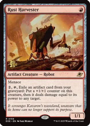 Rust Harvester (Prerelease) (159) Foil - Edge of Eternities