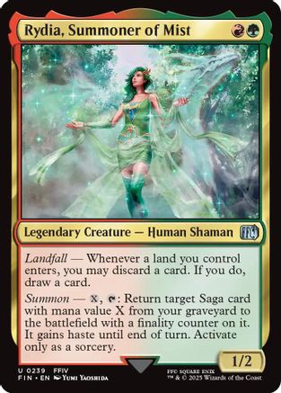 Rydia, Summoner of Mist (239) Foil - FINAL FANTASY