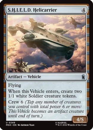 S.H.I.E.L.D. Helicarrier (249) Foil - Marvel Super Heroes