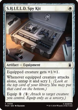 S.H.I.E.L.D. Spy Kit (036) - Marvel Super Heroes