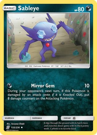 Sableye (133) - Unified Minds