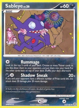 Sableye (63) - Secret Wonders