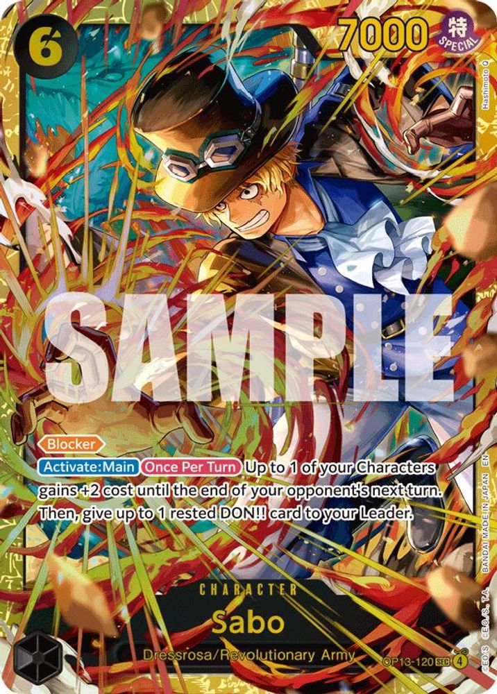 Sabo (OP13-120) Foil
