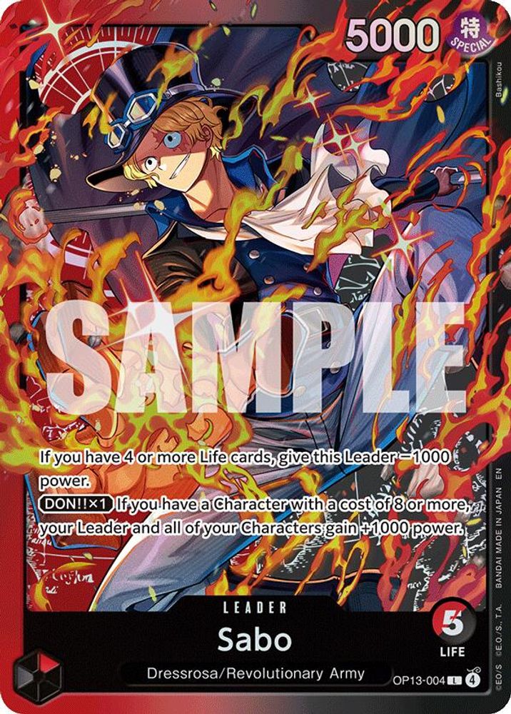 Sabo (Reprint) (OP13-004) Foil