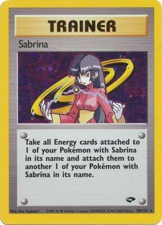 Sabrina (20) (Unlimited) Holofoil - Gym Challenge