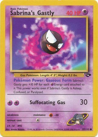 Sabrina's Gastly (97) (Unlimited) - Gym Challenge