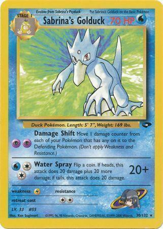 Sabrina's Golduck (30) (Unlimited) - Gym Challenge