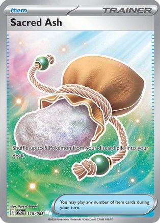 Sacred Ash (Full Art) (115) Holofoil - Perfect Order
