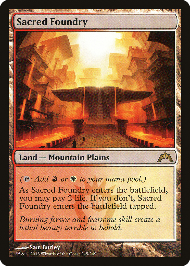 Sacred Foundry (245) Foil - Gatecrash