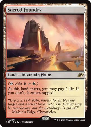 Sacred Foundry (256) - Promo Pack: Edge of Eternities