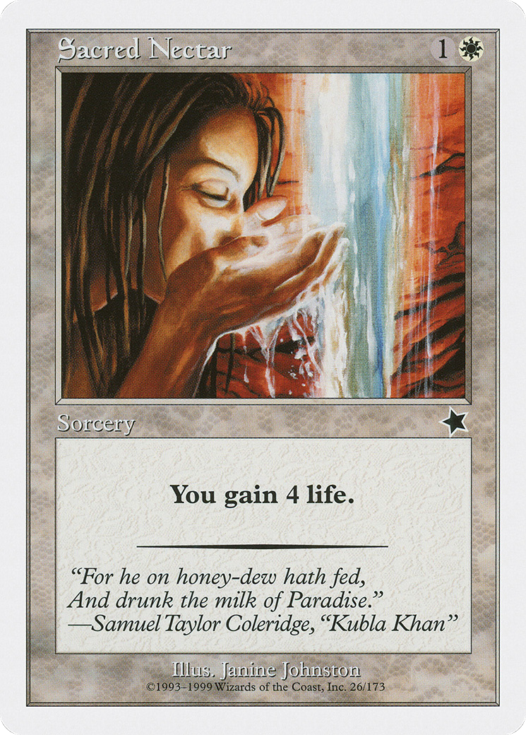 Sacred Nectar (026) - Starter 1999