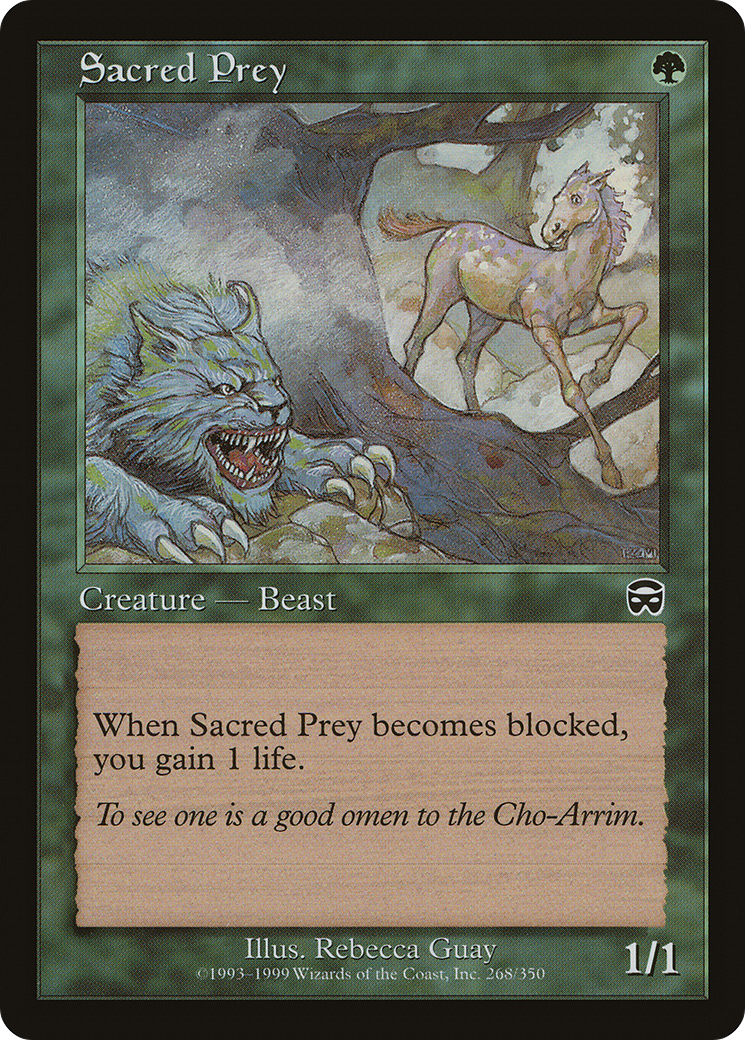 Sacred Prey (268) - Mercadian Masques