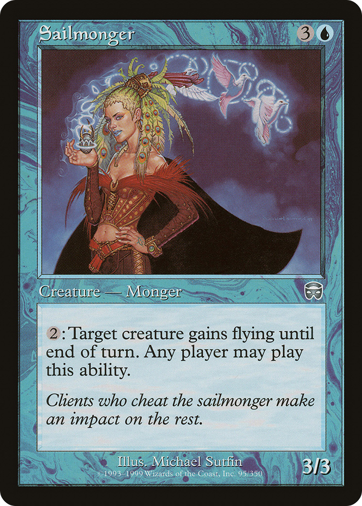 Sailmonger (095) Foil - Mercadian Masques