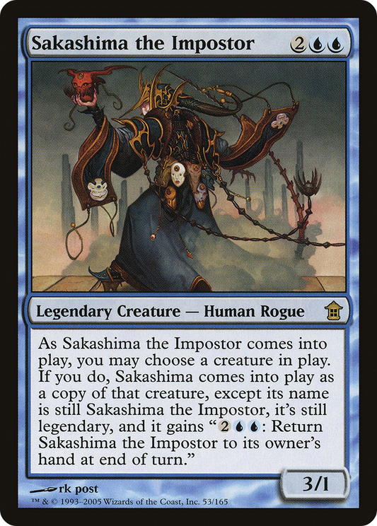 Sakashima the Impostor (053) - Saviors of Kamigawa