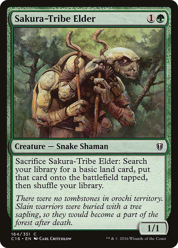 Sakura-Tribe Elder (164) - Commander 2016