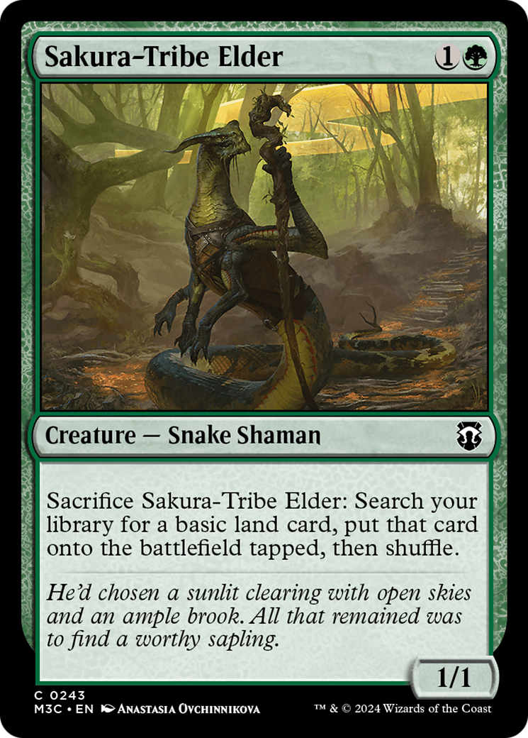 Sakura-Tribe Elder (243) - Commander: Modern Horizons 3