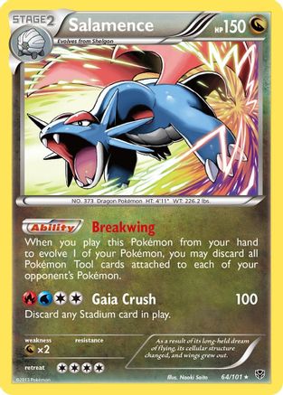 Salamence (64) Holofoil - Plasma Blast