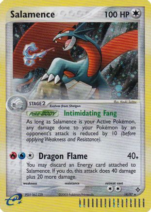 Salamence (e-League) (19) Holofoil - Nintendo Promos