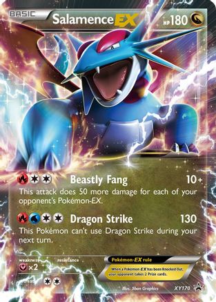 Salamence EX (XY170) Holofoil - Black Star Promos