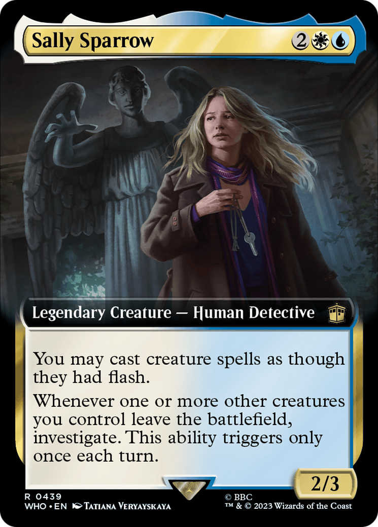 Sally Sparrow (Extended Art) (439) - Doctor Who