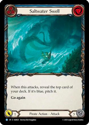 Saltwater Swell (Blue) (SGB025) - Silver Age