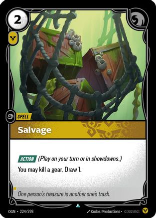 Salvage (224) Foil - Origins